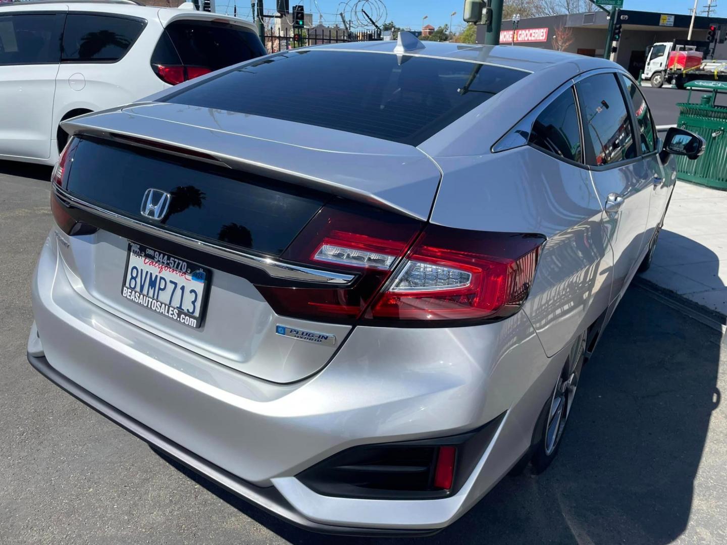 2021 SILVER /BLACK Honda Clarity Plug-In Hybrid (JHMZC5F14MC) with an 1.5L L4 DOHC 16V HYBRID engine, CVT transmission, located at 744 E Miner Ave, Stockton, CA, 95202, (209) 944-5770, 37.956863, -121.282082 - PLUS TAXES AND FEES - Photo#12